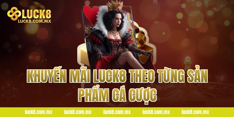Khuyến Mãi LUCK8 Theo Từng Sản Phẩm Cá Cược